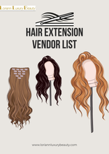 Load image into Gallery viewer, Hair Vendor List